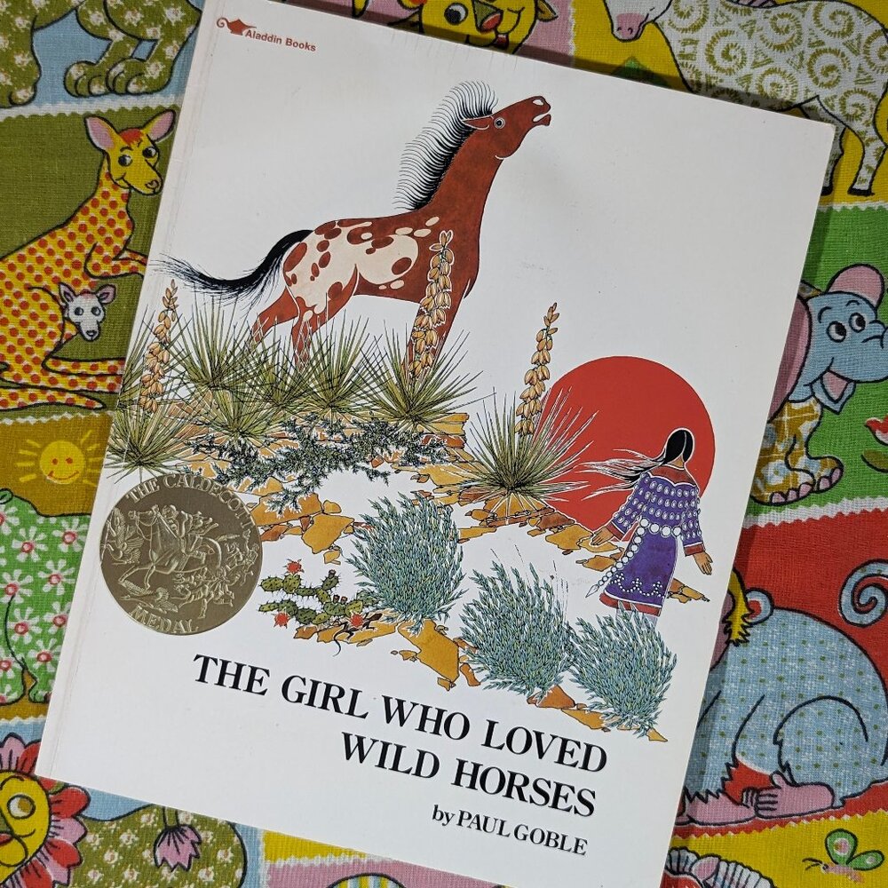 The Girl Who Loved Wild Horses | Vintage Children's Book